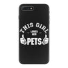 This Girl Loves Papillon iPhone 7 Plus Case