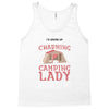 camping lady Tank Top