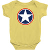 star us america  independence Baby Onesie