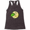 moon invaders Racerback Tank