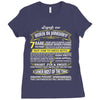 Legends Are Born In January Ladies Fitted T-Shirt