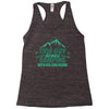 This Guy Loves Camping With His Girlfriend Racerback Tank