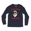 dirty santa champion Long Sleeve Shirts
