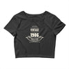 premium vintage 1986 classic perfectly aged limited edition Crop Top