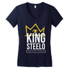 king steelo Women's V-Neck T-Shirt