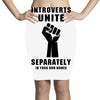 introverts unite separately in your own homes black Pencil Skirts