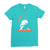 moby fail Ladies Fitted T-Shirt