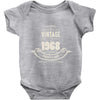 premium vintage 1968 classic perfectly aged limited edition Baby Bodysuit