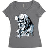 hellboy 6 Women's Triblend Scoop T-shirt