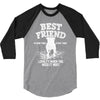 Best Friend Pitbull 3/4 Sleeve Shirt