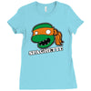 spaghetti! Ladies Fitted T-Shirt