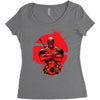 deadpool chimichanga Women's Triblend Scoop T-shirt