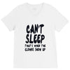can't sleep clowns show up V-Neck Tee