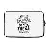 life is better by the camp fire (2) Laptop sleeve
