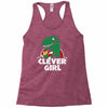 clever girl Racerback Tank