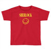 sherlock holmes smiley face Toddler T-shirt