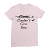couldn&rsquo;t care less Ladies Fitted T-Shirt