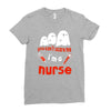 can't scare me Ladies Fitted T-Shirt