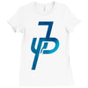jake paul blue Ladies Fitted T-Shirt