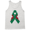 liver ribbon and rose Tank Top