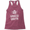 gangsta wrappa Racerback Tank