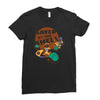 saved by the shell Ladies Fitted T-Shirt