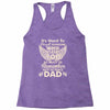 rest in peace dad Racerback Tank