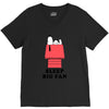 Sleep Big Fan V-Neck Tee