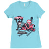 road closed Ladies Fitted T-Shirt