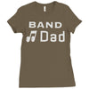 band dad Ladies Fitted T-Shirt