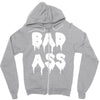 bad ass Zipper Hoodie