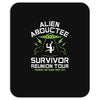 alien abductee survivor tour ufo nerd geek comic funny Mousepad