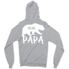 Papa Bear Zipper Hoodie
