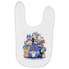 creatures spirits and friends Baby Bibs