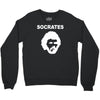 socrates brazil 70s football world cup legend retro Crewneck Sweatshirt