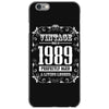 vintage made in 1989 perfectly aged a living legend iPhone 6/6s Case