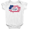 happy 4th of july Baby Bodysuit