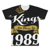 kings are born in 1989 All Over Men's T-shirt