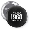 Limited Edition 1968 Pin-back button