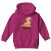 yoga pug exhale Youth Hoodie