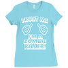 trust me i'm a zombie killer Ladies Fitted T-Shirt