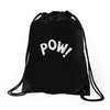 pow as worn Drawstring Bags