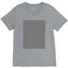 optical illusion skull, ideal gift or birthday present. V-Neck Tee