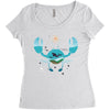 Crab Women's Triblend Scoop T-shirt