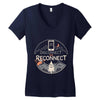 reconnect Women's V-Neck T-Shirt