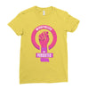 she persisted Ladies Fitted T-Shirt