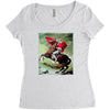 napoleon bonaparte stormtrooper funny retro Women's Triblend Scoop T-shirt