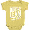 St. Patricks Day Drinking Team Baby Onesie
