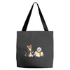 the owl and the weasel Tote Bags
