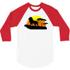 Mufasa and Simba Lion King 3/4 Sleeve Shirt